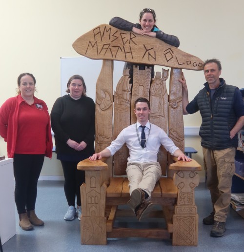 Johnston story telling chair