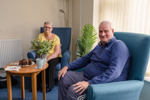 Residents at Yr Hafan in St Davids