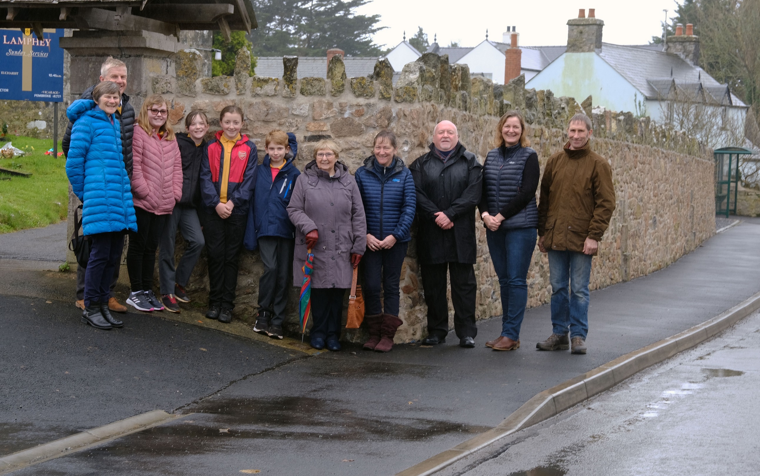 £750K Safe Routes in Communities scheme completed in Lamphey ...