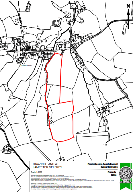 Lampeter Velfrey Land, Lampeter Velfrey, Narberth - Pembrokeshire 