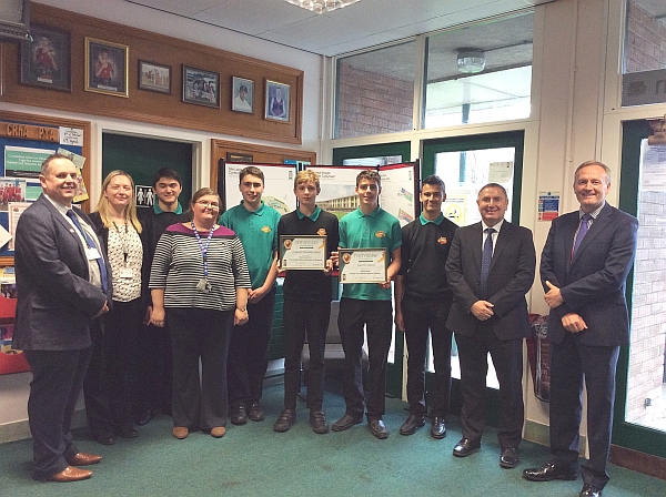 Enterprising students recognised - Pembrokeshire County Council