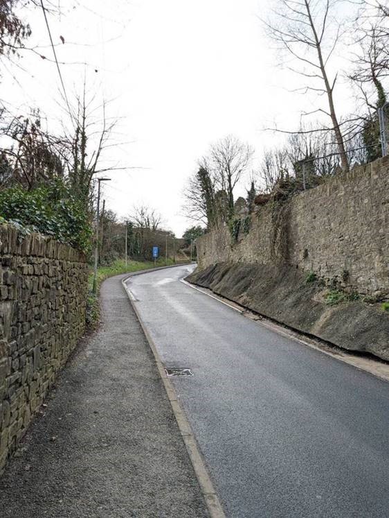 Union Hill road closure extended for urgent works Pembrokeshire